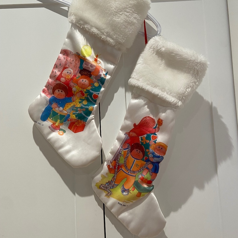 Cabbage Patch Dolls Vintage Christmas Stockings